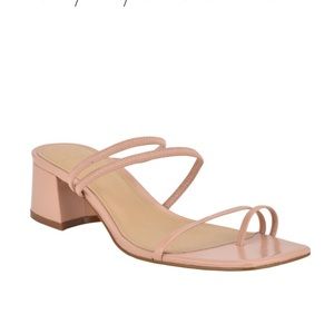 Marc fisher pinkish/nude jadine heeled sandal